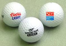 imprinted golf balls