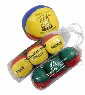 custom imprinted juggle balls