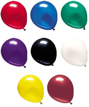 crystal color ballons
