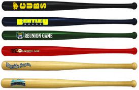 custom imprinted baseball bats