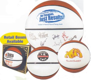 signature basketballs