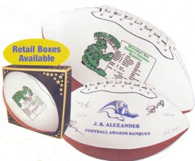 mini signature footballs