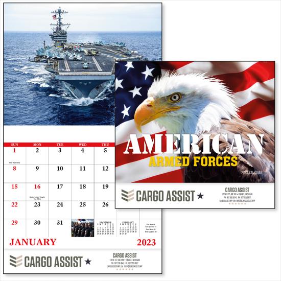 American Armed Forces calendars