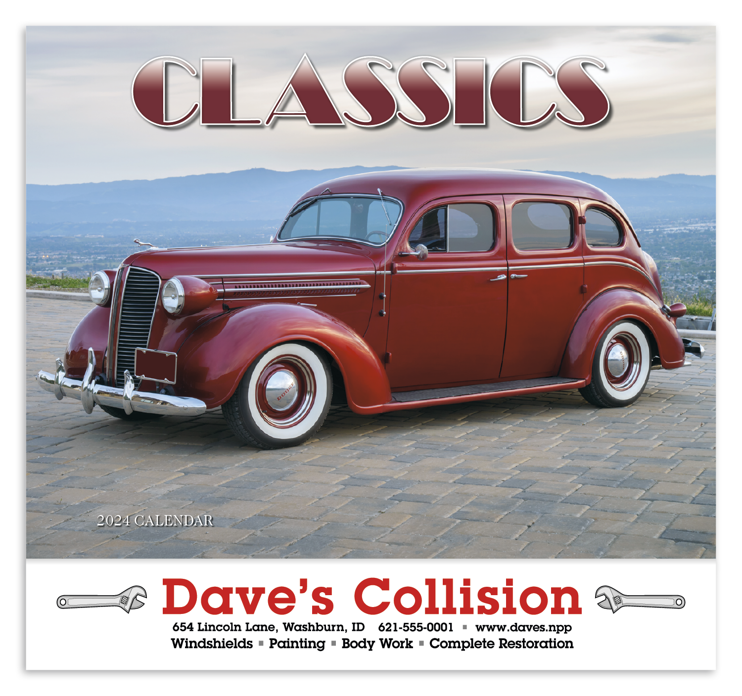 automotive classics calendars