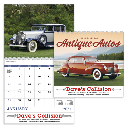 Antique Autos calendars