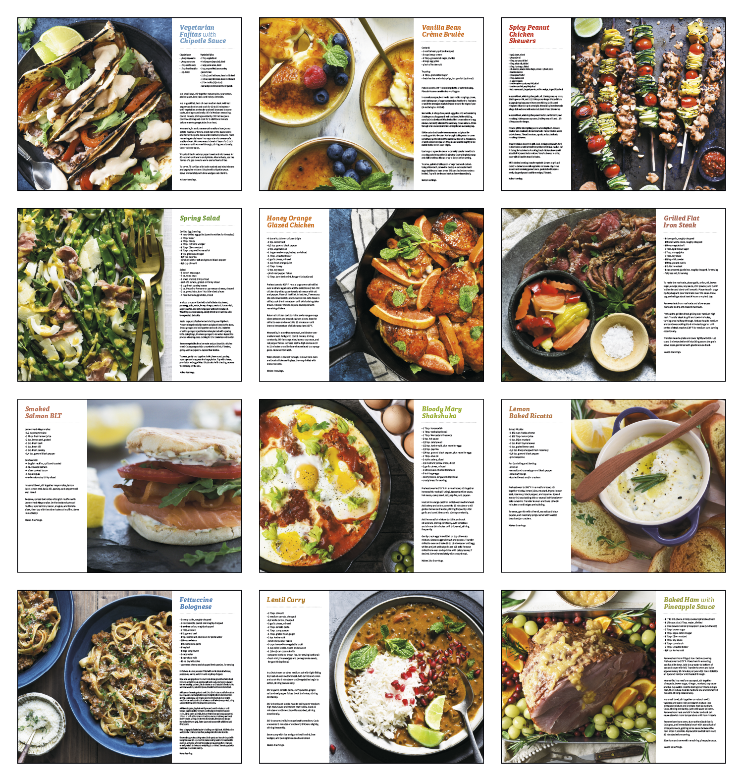 delicious dining calendars