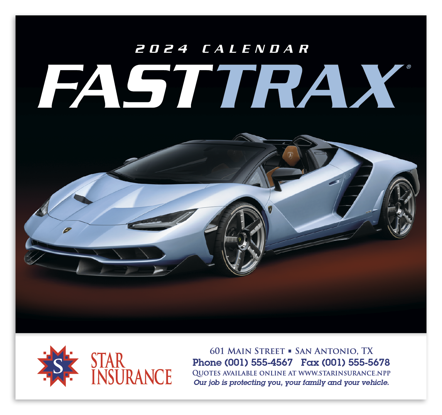 fast trax calendars