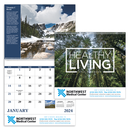  healthy living calendars