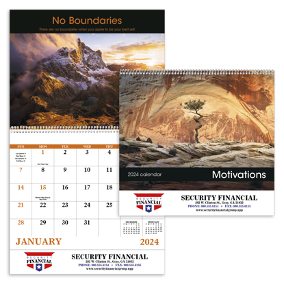 motivations calendars