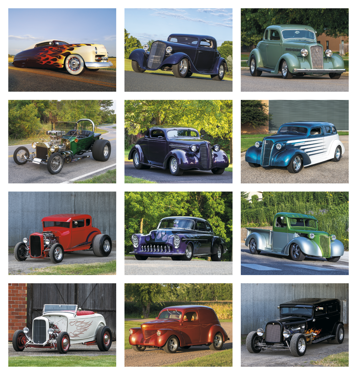 Street Rods Calendars