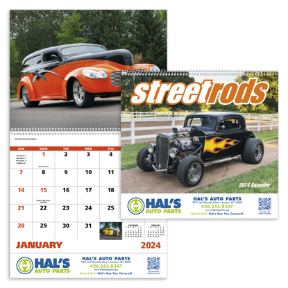 street rods calendars