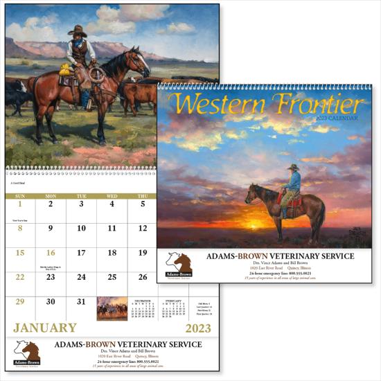 western frontier calendars