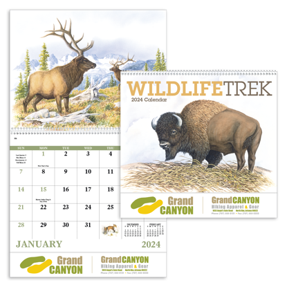 Wildlife Trek calendars
