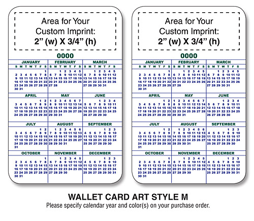 two sided wallet cards